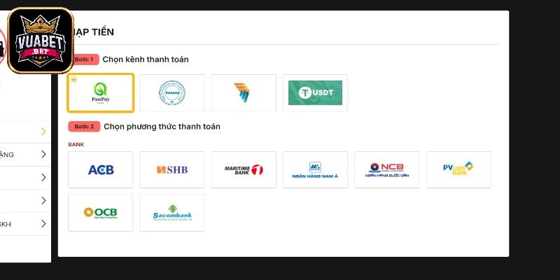 4 phương thức thanh toán Vuabet phổ biến hiện nay