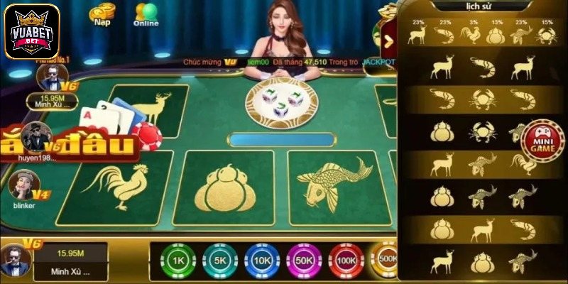 Áp dụng kỹ thuật nhớ mặt xúc xắc Bầu Cua