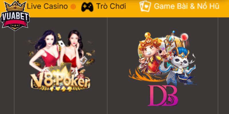 Đơn vị cung cấp game bài tiến lên Vuabet