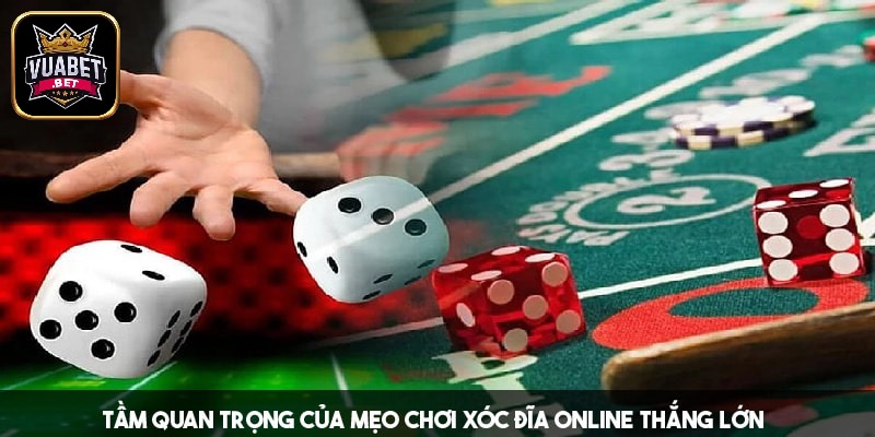 Tầm quan trọng của mẹo chơi xóc đĩa online