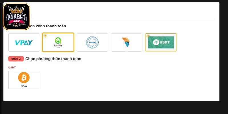 Tổng hợp hướng dẫn nạp tiền Vuabet cho newbie