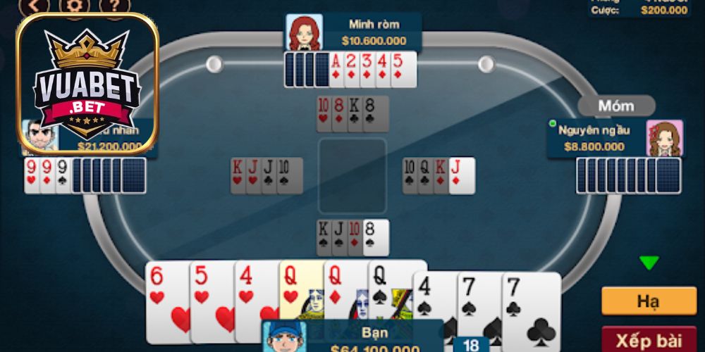 Toàn cảnh về game Phỏm Vuabet